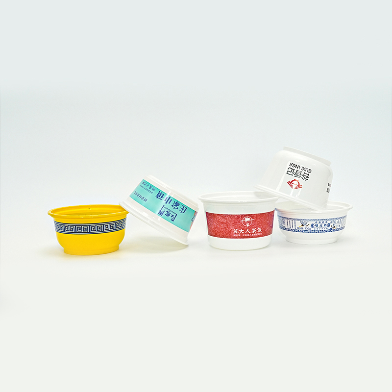 Bowl de preluare din plastic/recipient cu cutie